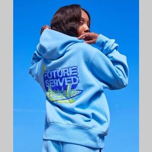 Poppi x Target Blue Limited Edition Hoodie Size XXL